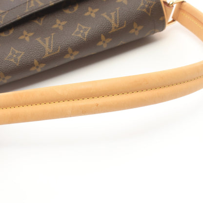 ビバリーMM モノグラム ショルダーバッグ PVC レザー ブラウン ルイヴィトン バッグ LOUIS VUITTON