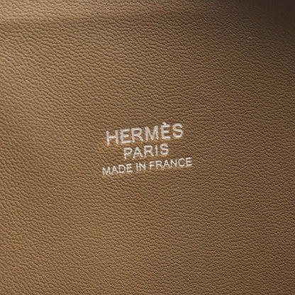 ボリード31 エトゥープ ハンドバッグ トリヨンクレマンス グレーベージュ シルバー金具 2WAY A刻印 エルメス バッグ HERMES