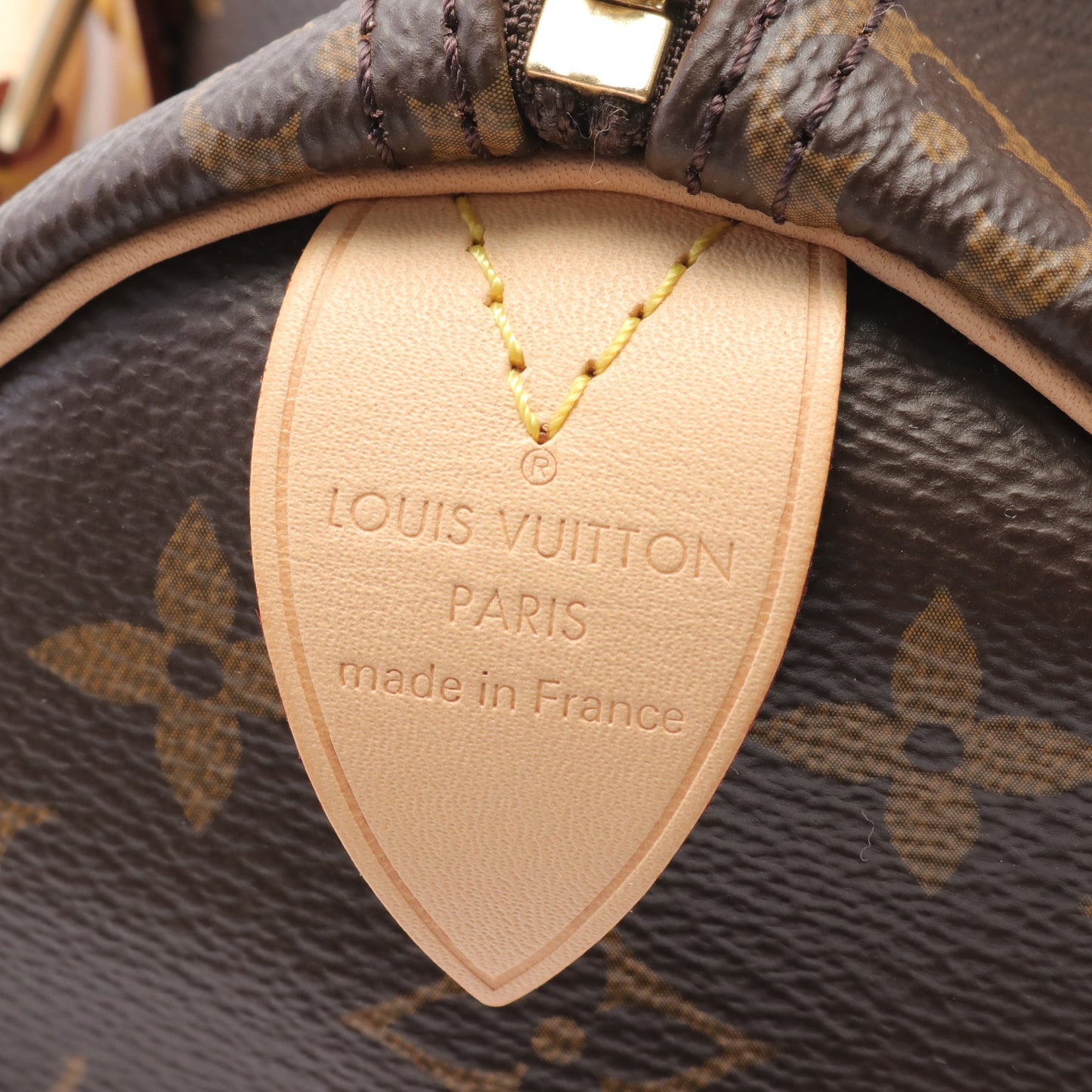 スピーディ25 モノグラム ハンドバッグ PVC レザー ブラウン ルイヴィトン バッグ LOUIS VUITTON