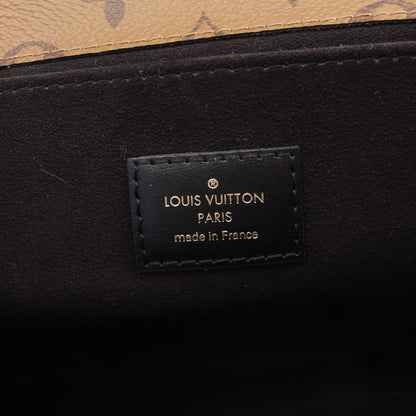 ポシェット メティス MM モノグラムリバース ハンドバッグ PVC レザー ブラウン ブラック 2WAY ルイヴィトン バッグ LOUIS VUITTON