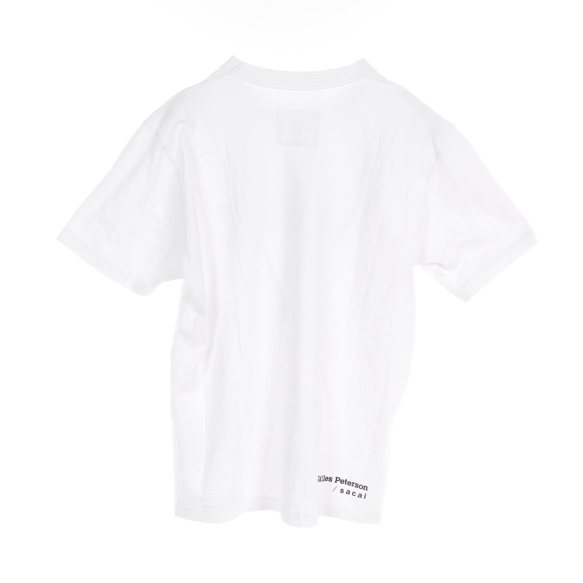 Sacai × Gilles Peterson Tシャツ コットン ホワイト サカイ トップス Sacai