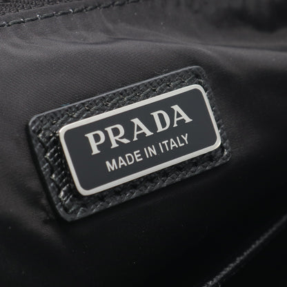 クラッチバッグ ナイロン レザー ブラック プラダ バッグ PRADA