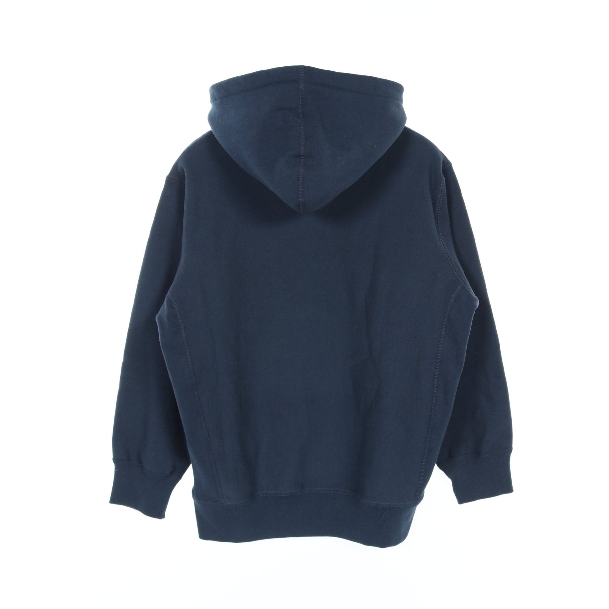 Bandana Box Logo Hooded Sweatshirt プルオーバーパーカー コットン ネイビー 裏起毛 19AW シュプリーム トップス Supreme