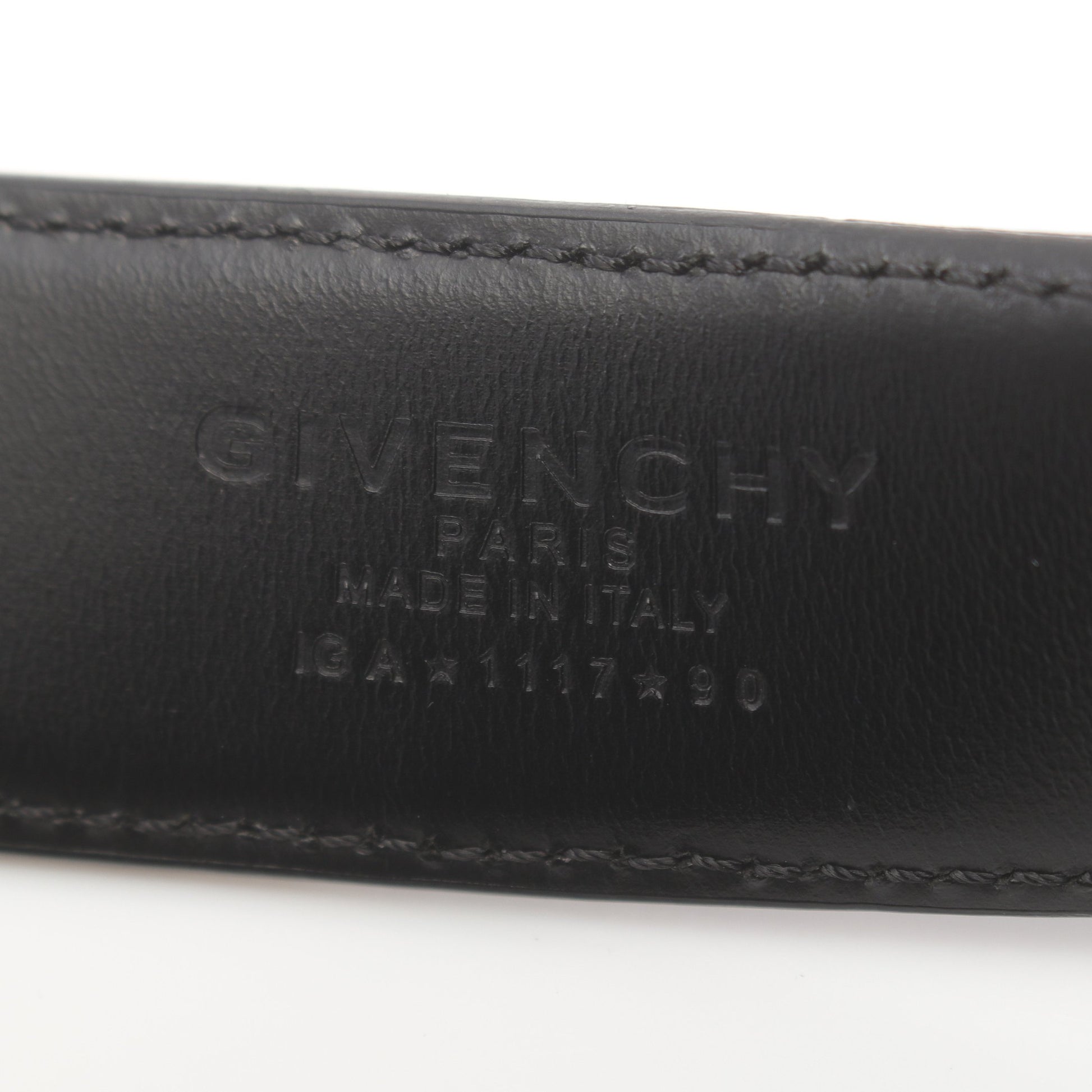 ベルト レザー ブラック ロゴ ジバンシィ 財布・小物 GIVENCHY