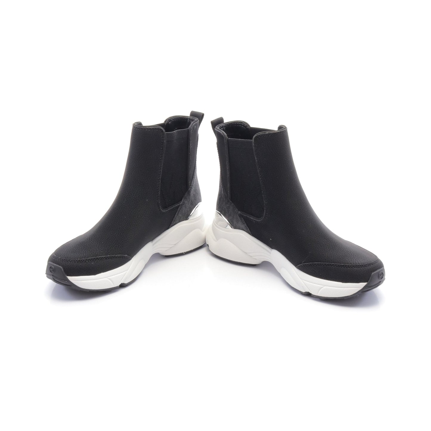 KATRINA BOOTIE サイドゴアブーツ フェイクレザー PVC ブラック マイケルマイケルコース シューズ MICHAEL MICHAEL KORS