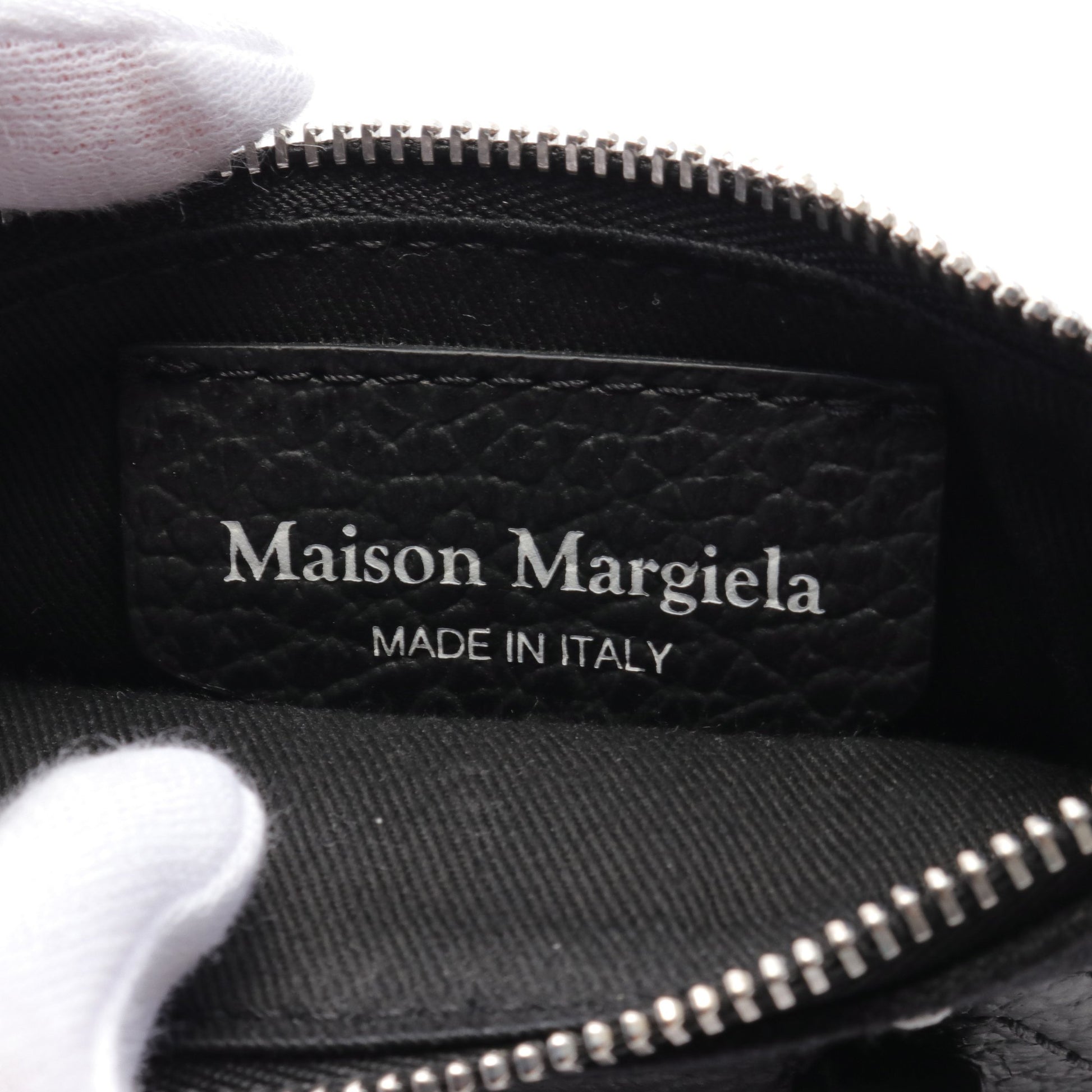 5AC BABY チェーンショルダーバッグ レザー ブラック メゾンマルジェラ11 バッグ Maison Margiela 11