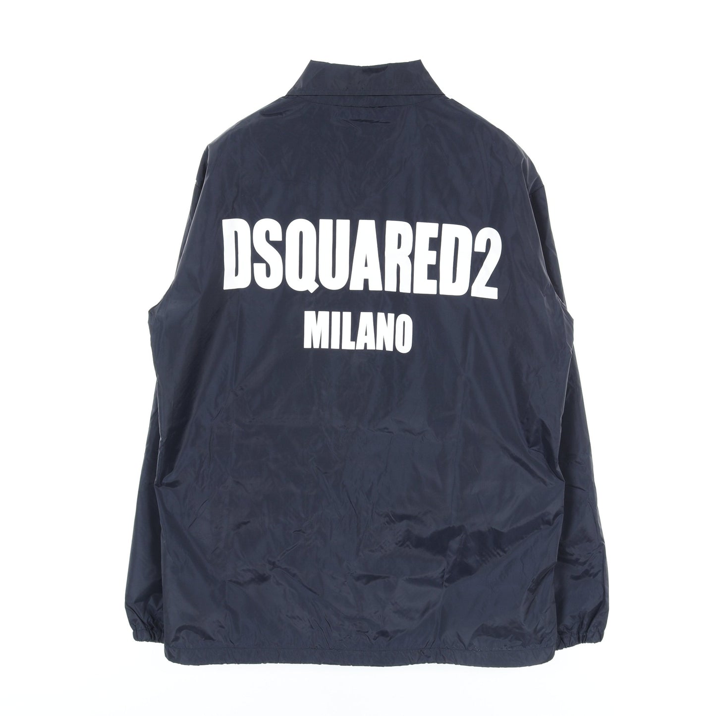 コーチジャケット ブルゾン ナイロン ネイビー 18AW ディースクエアード アウター DSQUARED2