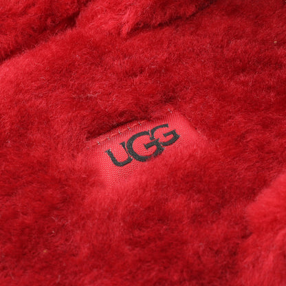 FLUFF YOU フラッフ ユー サンダル ウール リヨセル レッド アグオーストラリア シューズ UGG australia