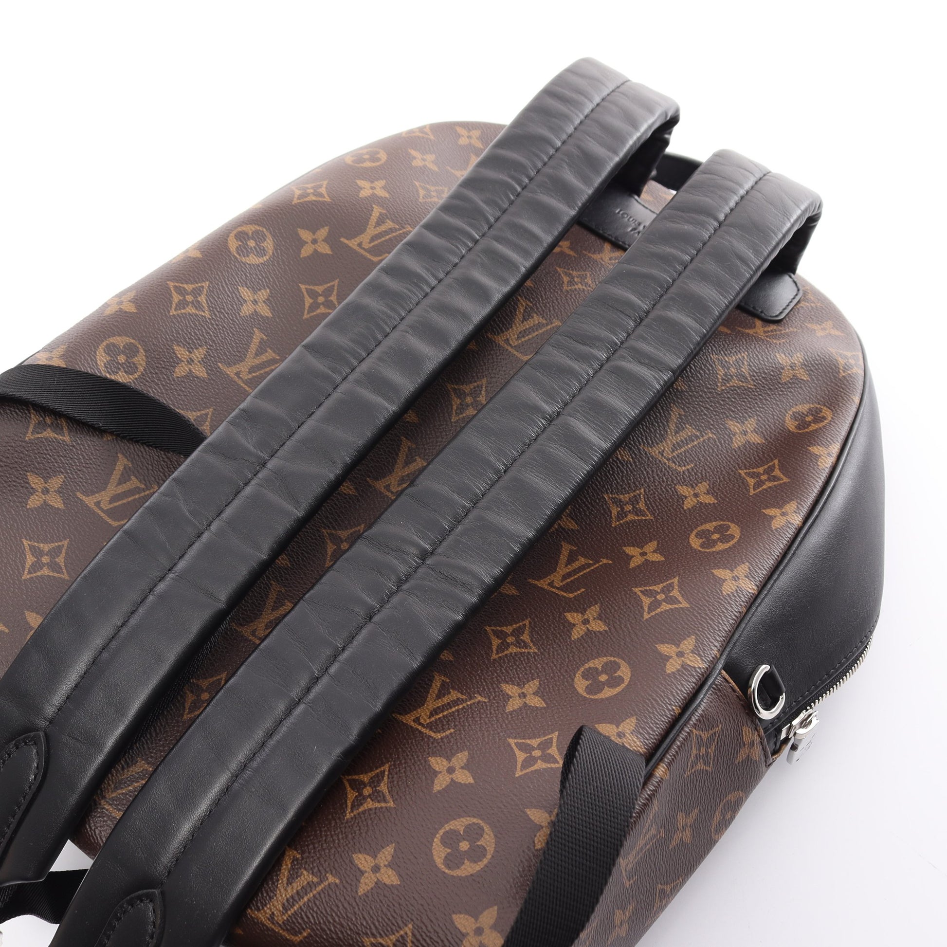 ジョッシュ NV モノグラムマカサー バックパック リュックサック PVC レザー ブラウン ブラック ルイヴィトン バッグ LOUIS VUITTON