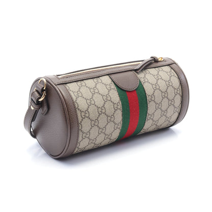 オフィディア GGスプリーム ショルダーバッグ PVC レザー ベージュ ブラウン マルチカラー 2WAY グッチ バッグ GUCCI