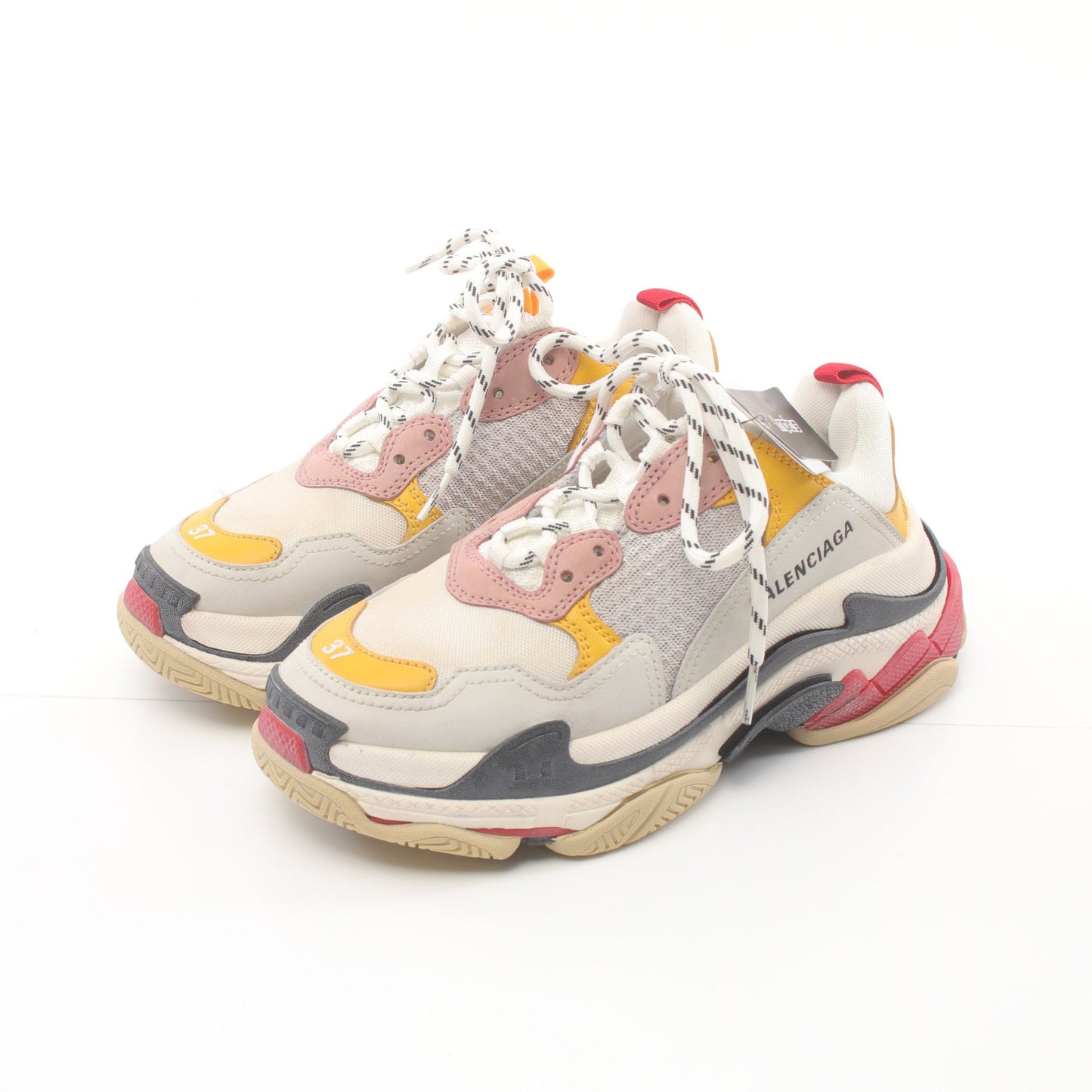 TRIPLE S トリプルS スニーカー ファブリック レザー マルチカラー バレンシアガ シューズ BALENCIAGA