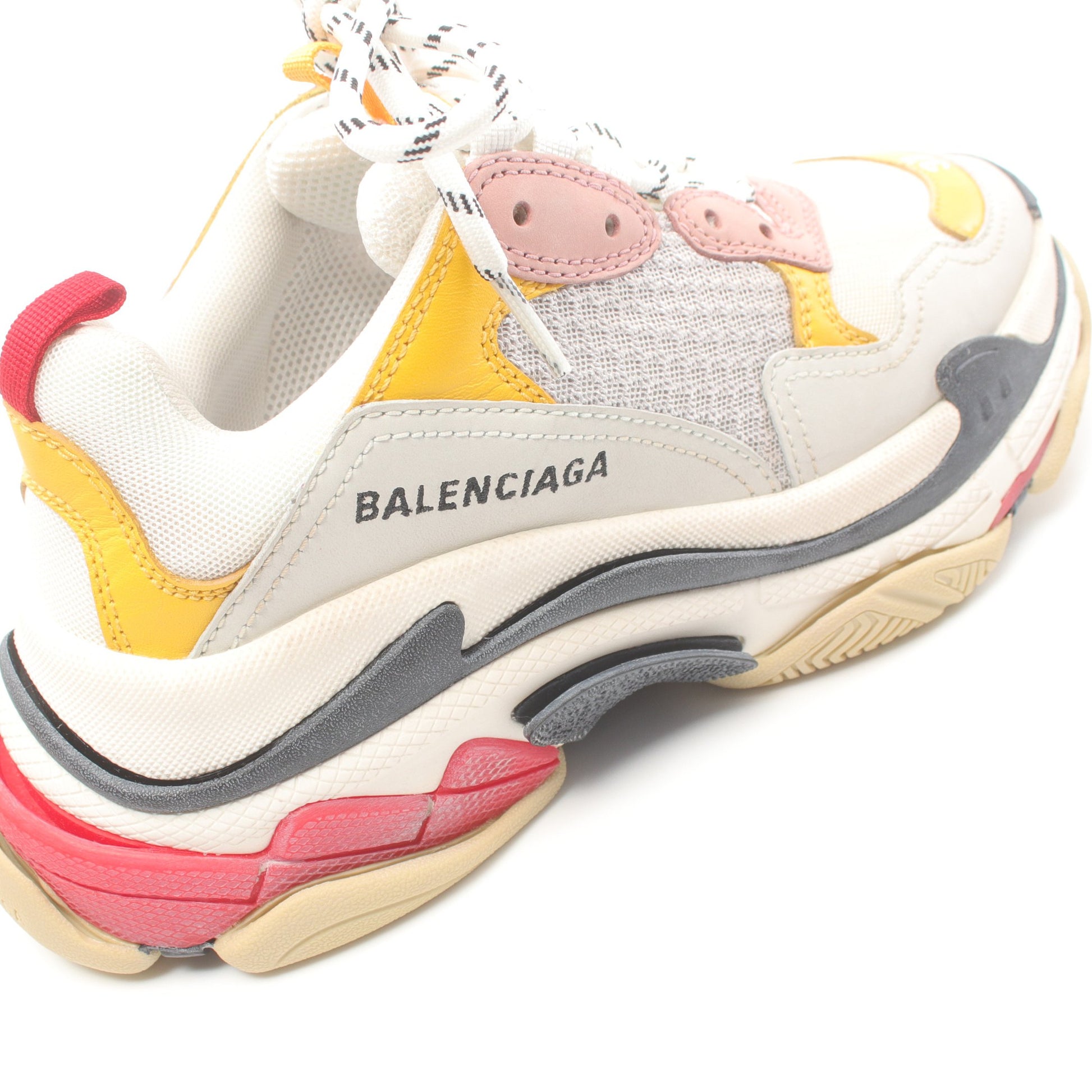 TRIPLE S トリプルS スニーカー ファブリック レザー マルチカラー バレンシアガ シューズ BALENCIAGA