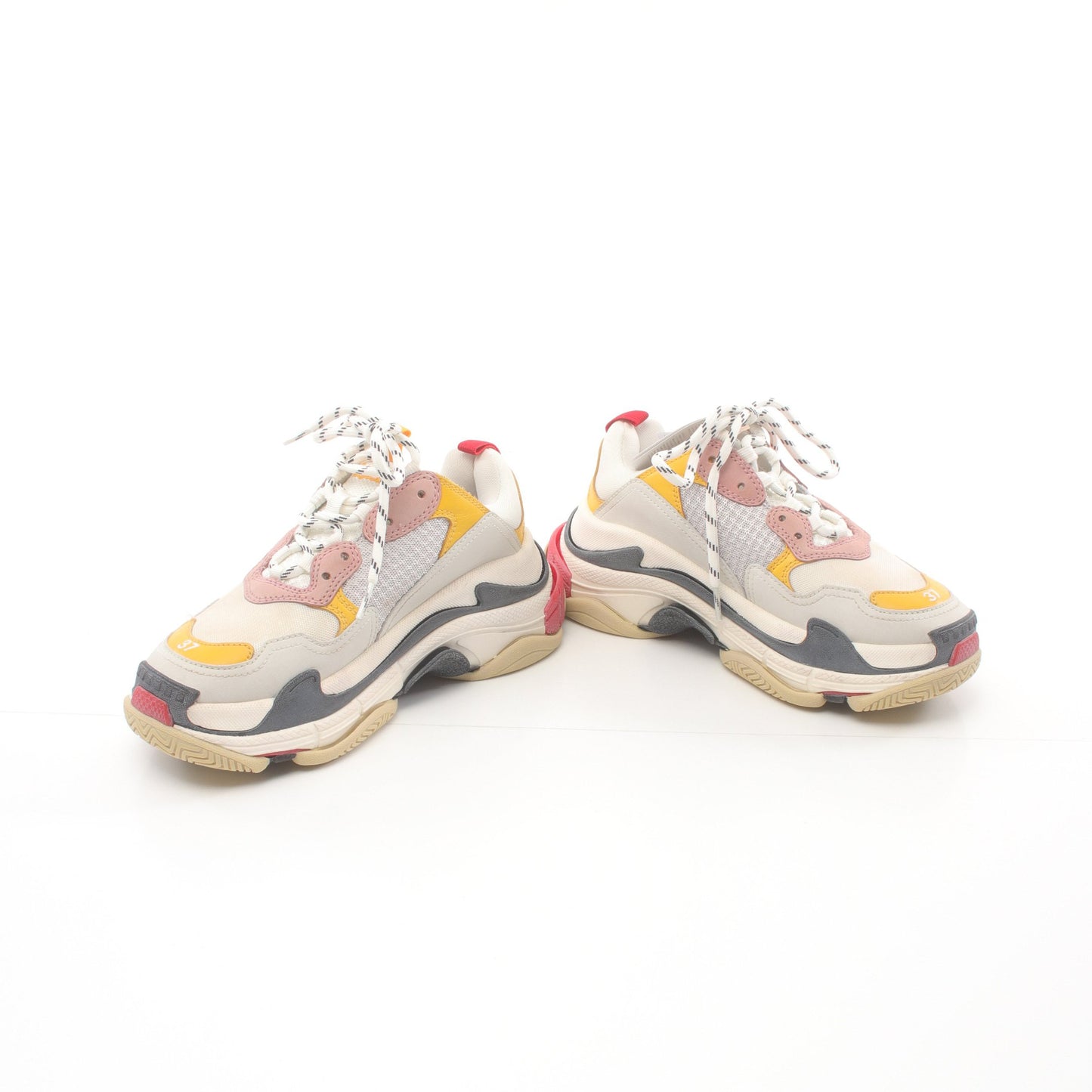 TRIPLE S トリプルS スニーカー ファブリック レザー マルチカラー バレンシアガ シューズ BALENCIAGA