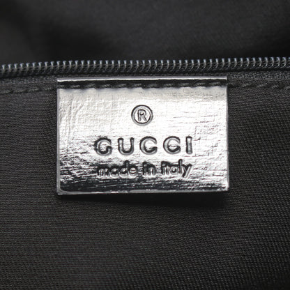 GGキャンバス ショルダーバッグ トートバッグ キャンバス エナメルレザー ベージュ ブラック グッチ バッグ GUCCI