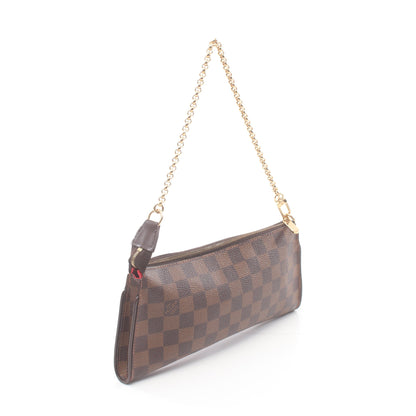 ソフィ ダミエエベヌ チェーンハンドバッグ PVC レザー ブラウン 2WAY ルイヴィトン バッグ LOUIS VUITTON