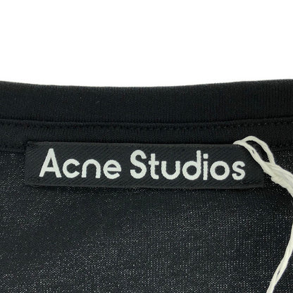 Tシャツ コットン ブラック アクネ トップス Acne