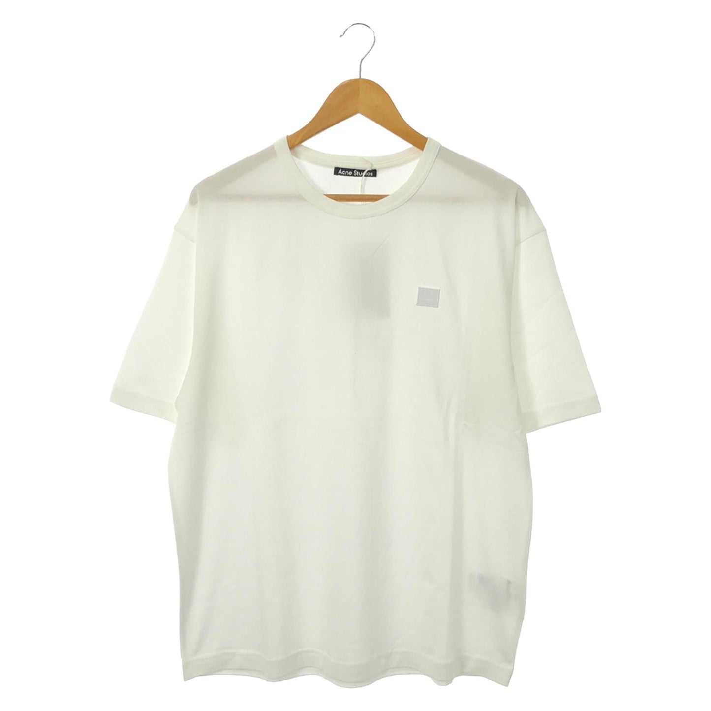 Tシャツ コットン ホワイト アクネ トップス Acne