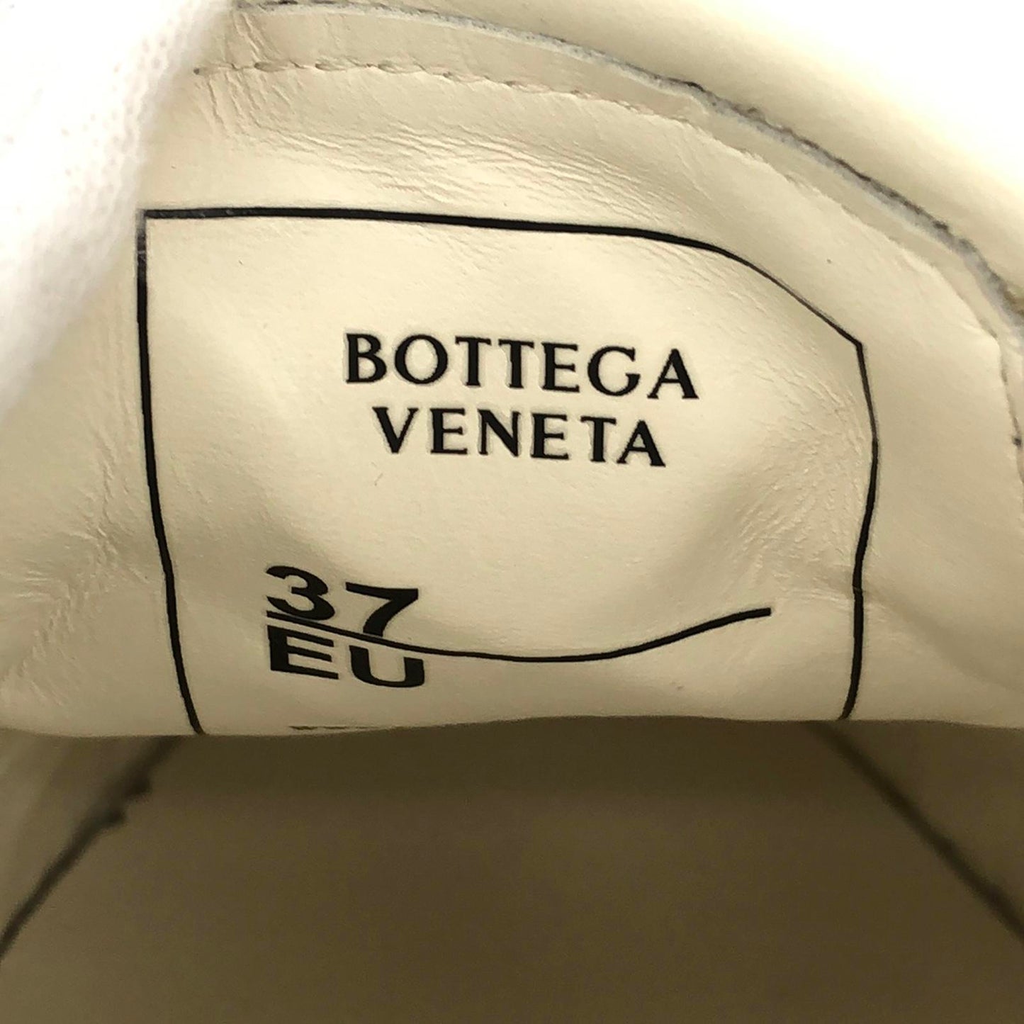 スニーカー レザー ホワイト ボッテガヴェネタ シューズ BOTTEGA VENETA