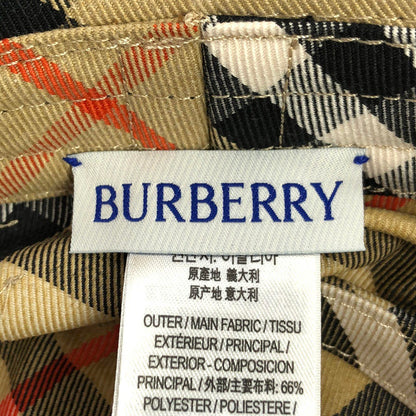 バーバリーチェック ハット ハット ベージュ バーバリー 財布・小物 BURBERRY