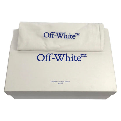 サンダル レザー ブラック オフホワイト シューズ OFF-WHITE