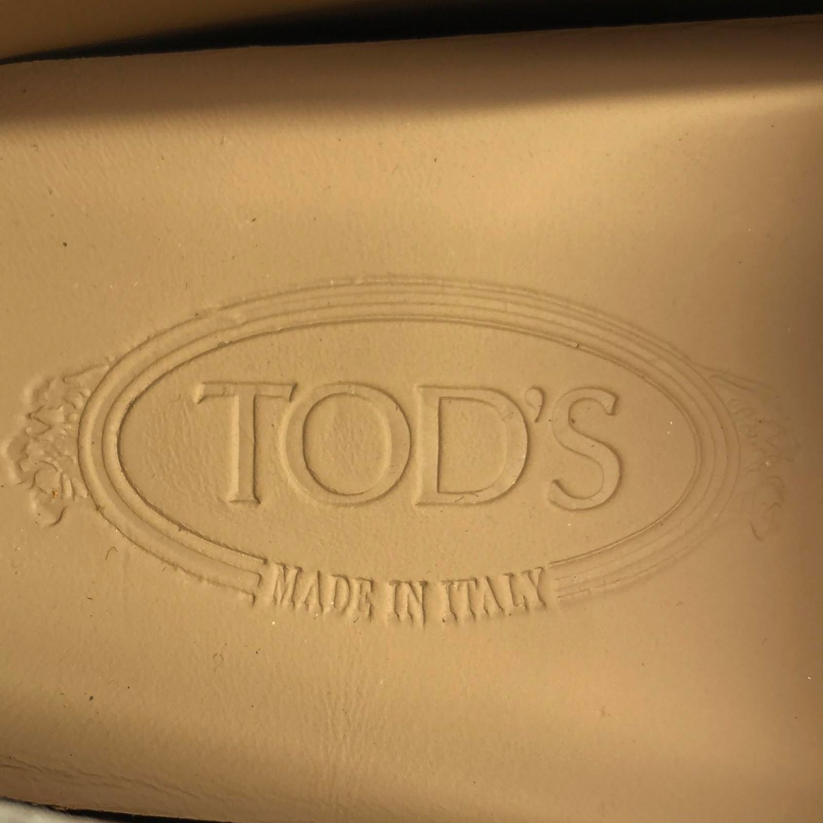 モカシン スウェード ベージュ トッズ シューズ TOD'S