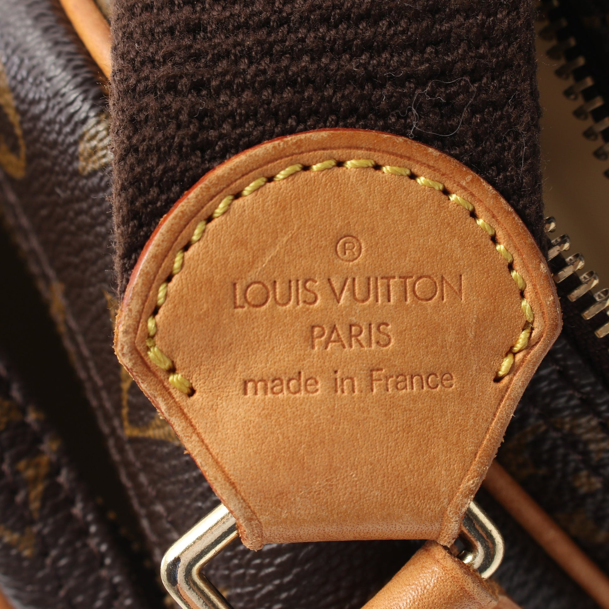 リポーターPM モノグラム ショルダーバッグ PVC レザー ブラウン ルイヴィトン バッグ LOUIS VUITTON