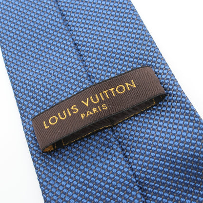 ネクタイ シルク コットン ブルー ルイヴィトン 財布・小物 LOUIS VUITTON