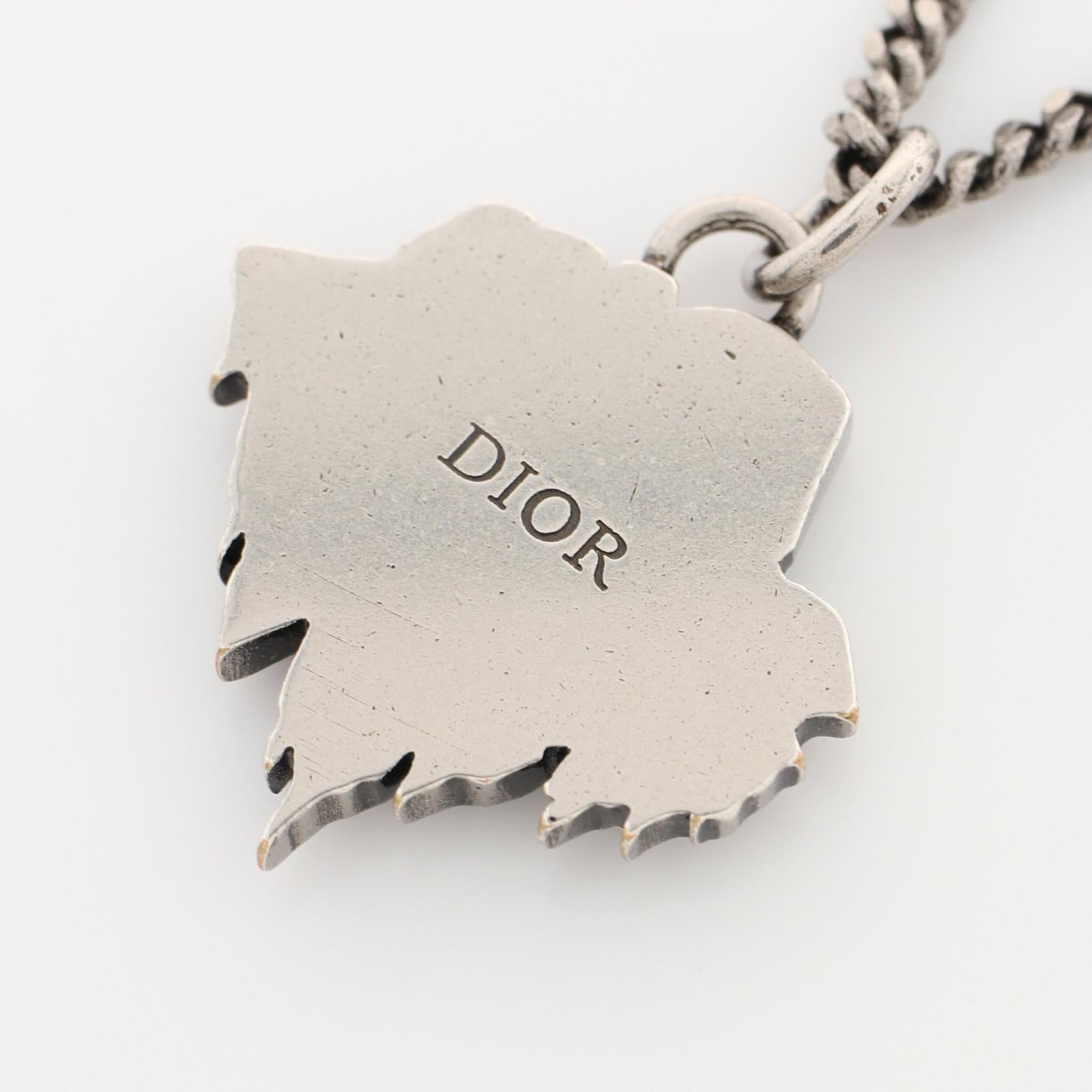 ネックレス ステンレススチール シルバー ディオール アクセサリー DIOR