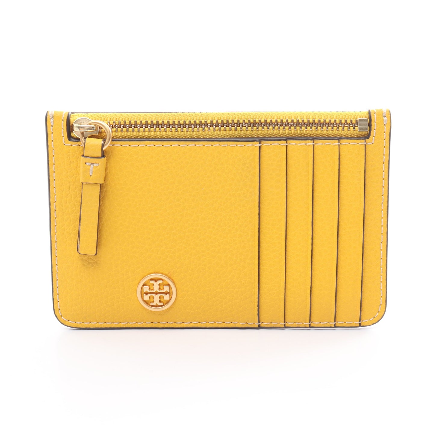 WALKER カードケース コインケース レザー イエロー トリーバーチ 財布・小物 TORY BURCH