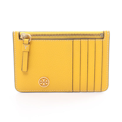 WALKER カードケース コインケース レザー イエロー トリーバーチ 財布・小物 TORY BURCH