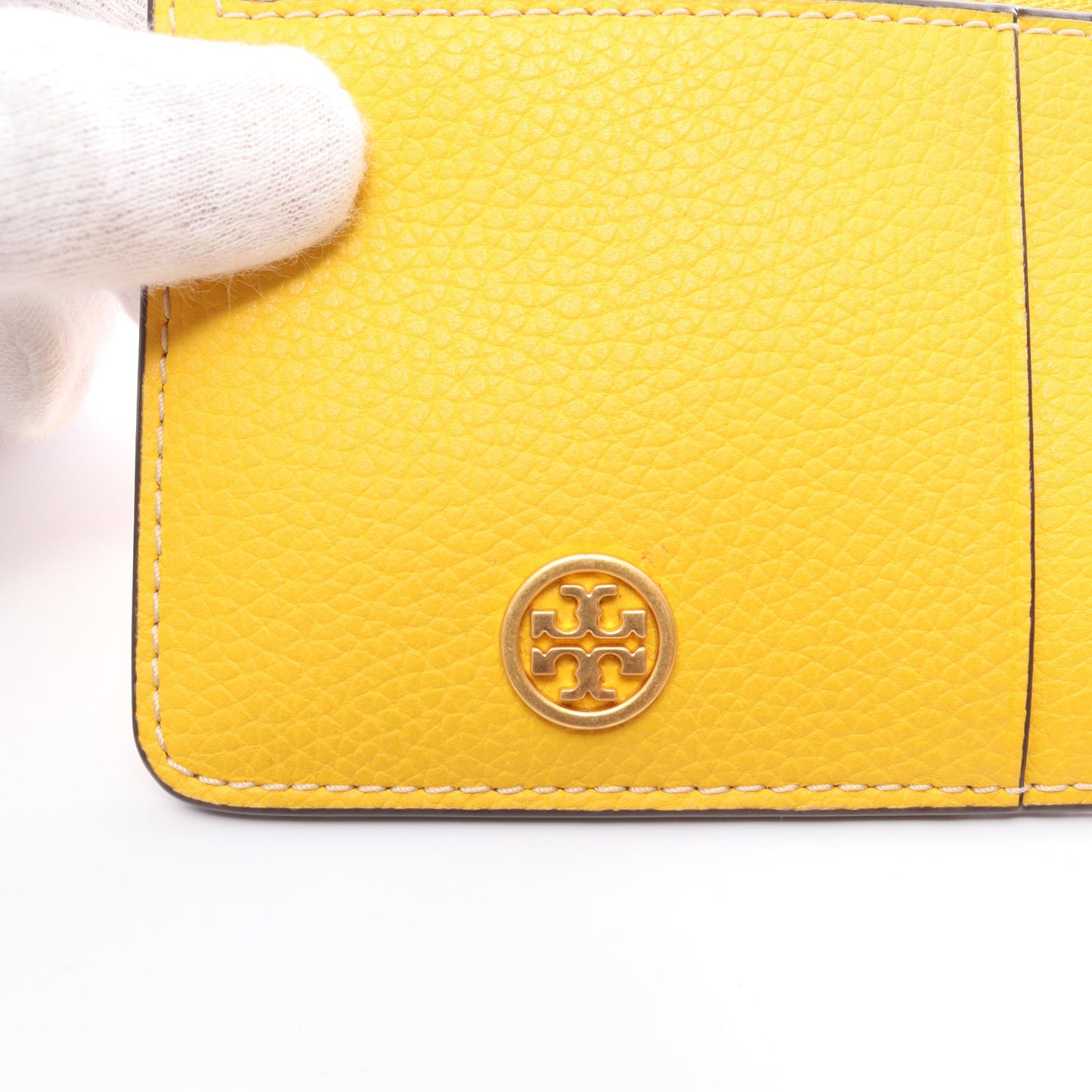 WALKER カードケース コインケース レザー イエロー トリーバーチ 財布・小物 TORY BURCH