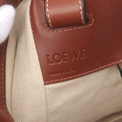 HAMMOCK MEDIUM ハンモック ミディアム ハンドバッグ レザー ブラウン 2WAY ロエベ バッグ LOEWE