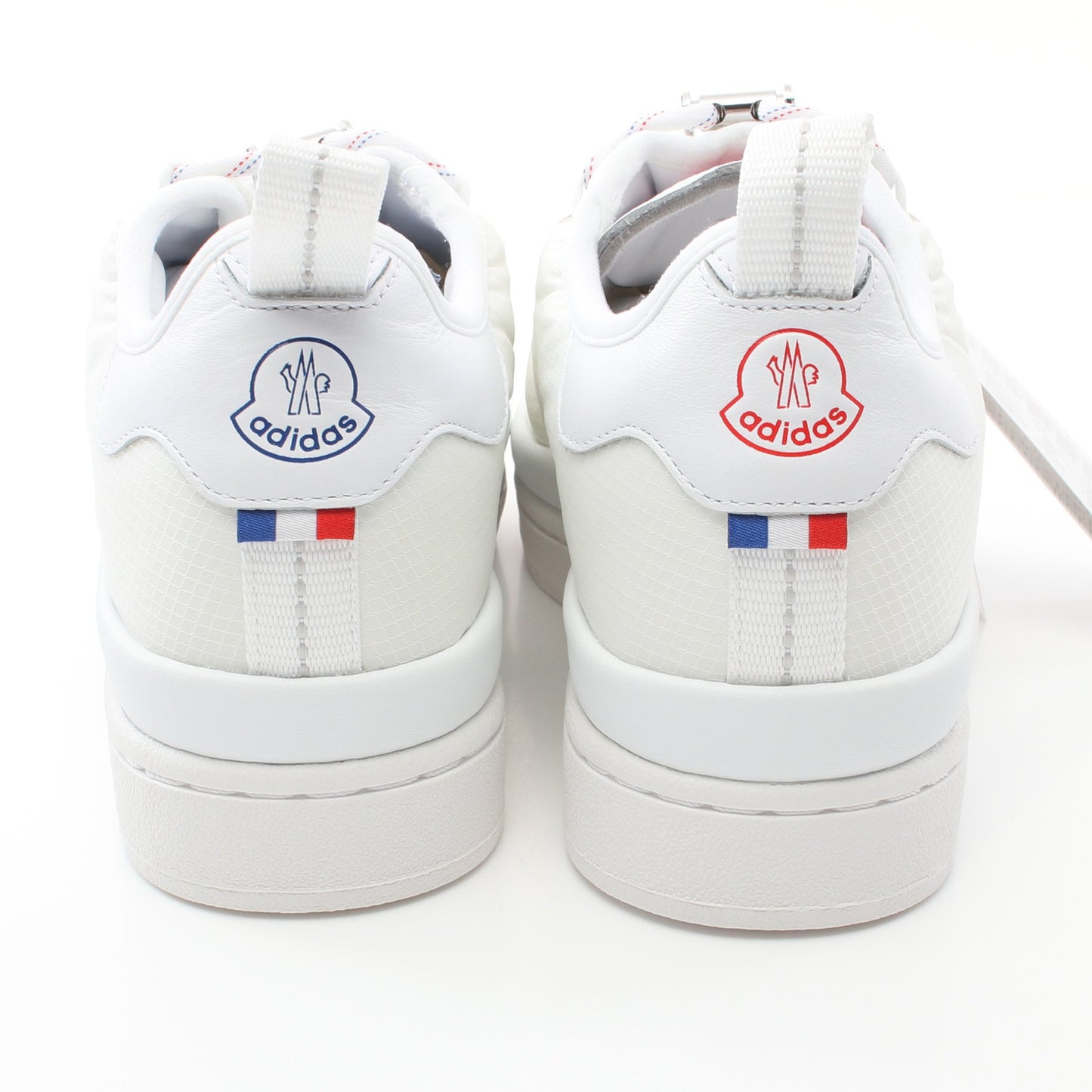 MONCLER × adidas M CAMPUS スニーカー ナイロン レザー ホワイト モンクレール シューズ MONCLER