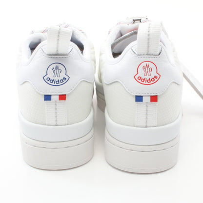 MONCLER × adidas M CAMPUS スニーカー ナイロン レザー ホワイト モンクレール シューズ MONCLER