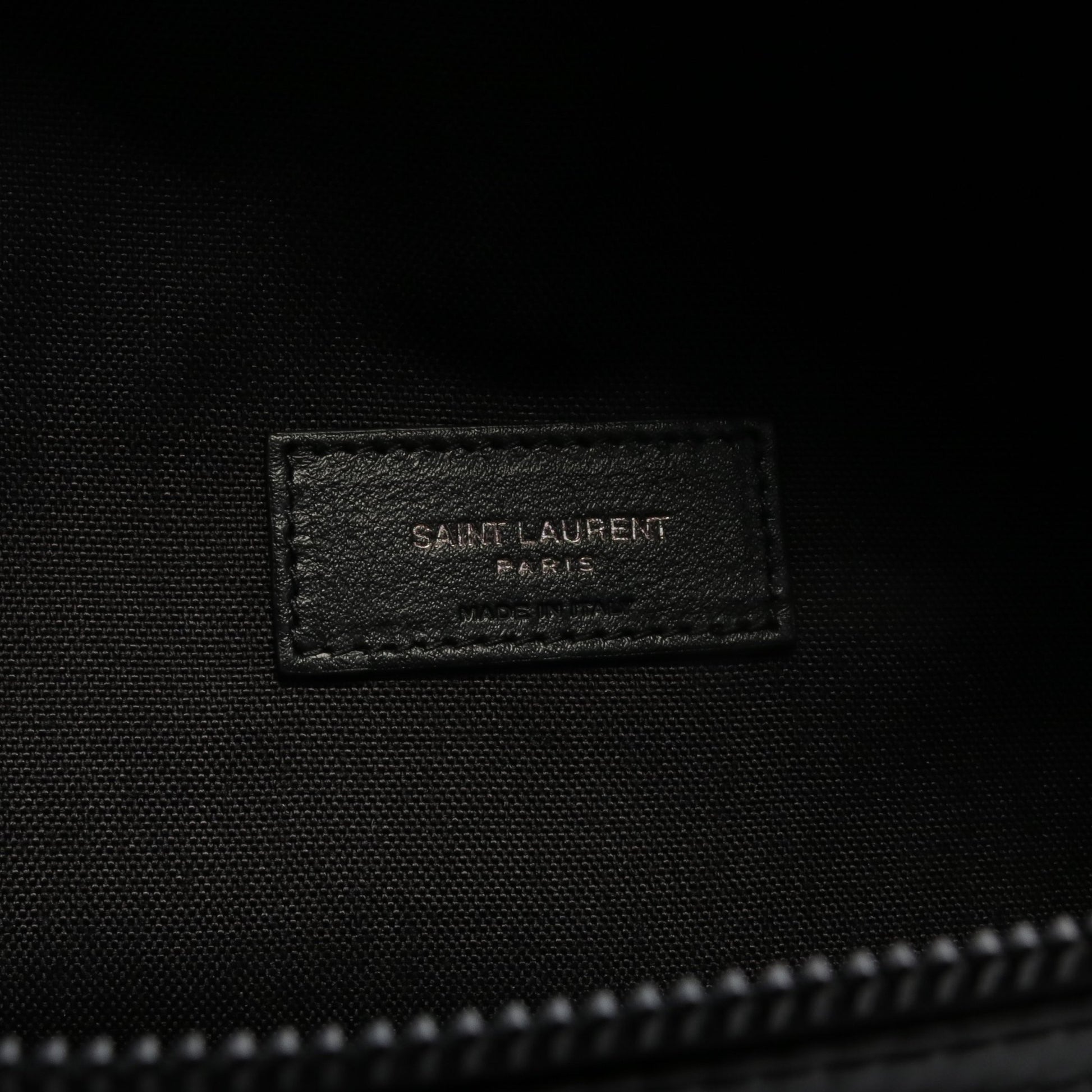 ヌックス ボディバッグ ウエストバッグ ロゴプリント ポリアミド ブラック サンローランパリ バッグ SAINT LAURENT PARIS