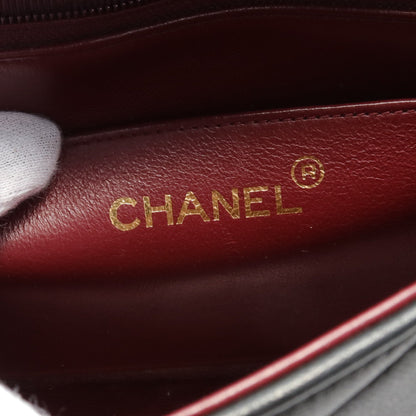 マドモアゼル チェーンショルダーバッグ ラムスキン ブラック ゴールド金具 シャネル バッグ CHANEL