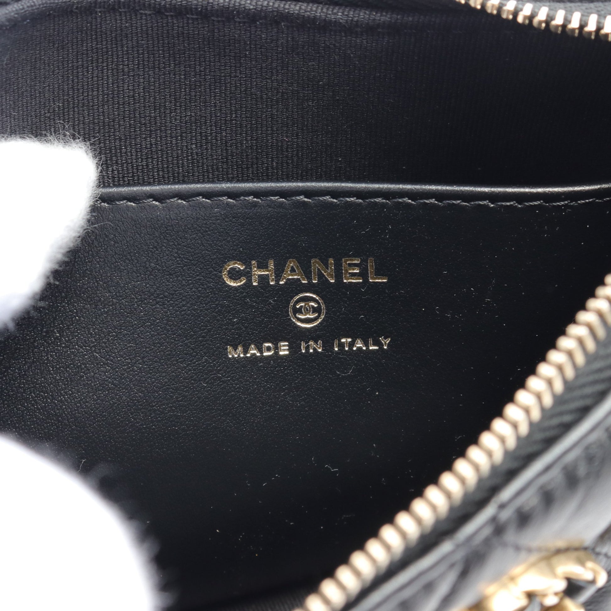 19 ディズヌフ マトラッセ ホーボーバッグ ハンドバッグ ラムスキン ブラック ゴールド金具 シャネル バッグ CHANEL