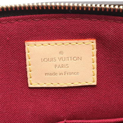 プティ パレPM モノグラム ハンドバッグ PVC レザー ブラウン ルイヴィトン バッグ LOUIS VUITTON