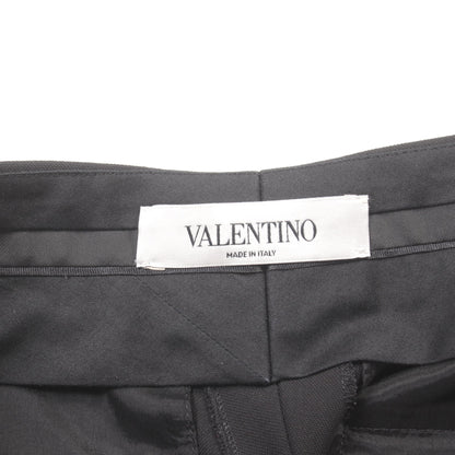 スラックス トラウザーズ ウール ブラック ヴァレンティノ ボトムス VALENTINO