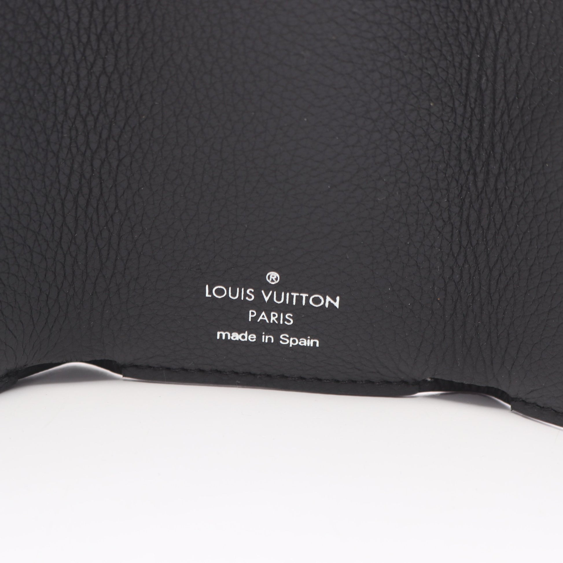 ポルトフォイユ ロックミニ ノワール 三つ折り財布 レザー ブラック ルイヴィトン 財布・小物 LOUIS VUITTON