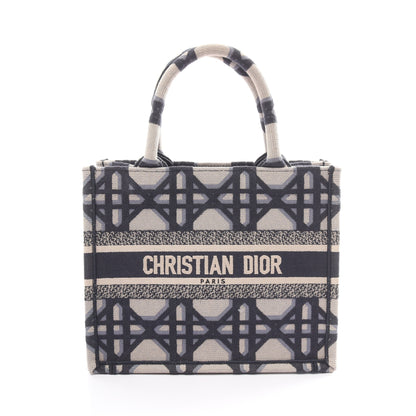 BOOK TOTE ブックトート スモール ハンドバッグ トートバッグ キャンバス ネイビー ベージュ クリスチャンディオール バッグ Christian Dior