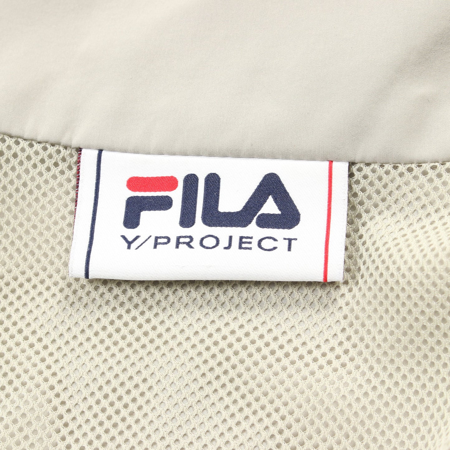 Y/PROJECT × FILA Pop Up Track Jacket アノラックジャケット ブルゾン ナイロン ライトグレー ワイプロジェクト アウター Y/PROJECT