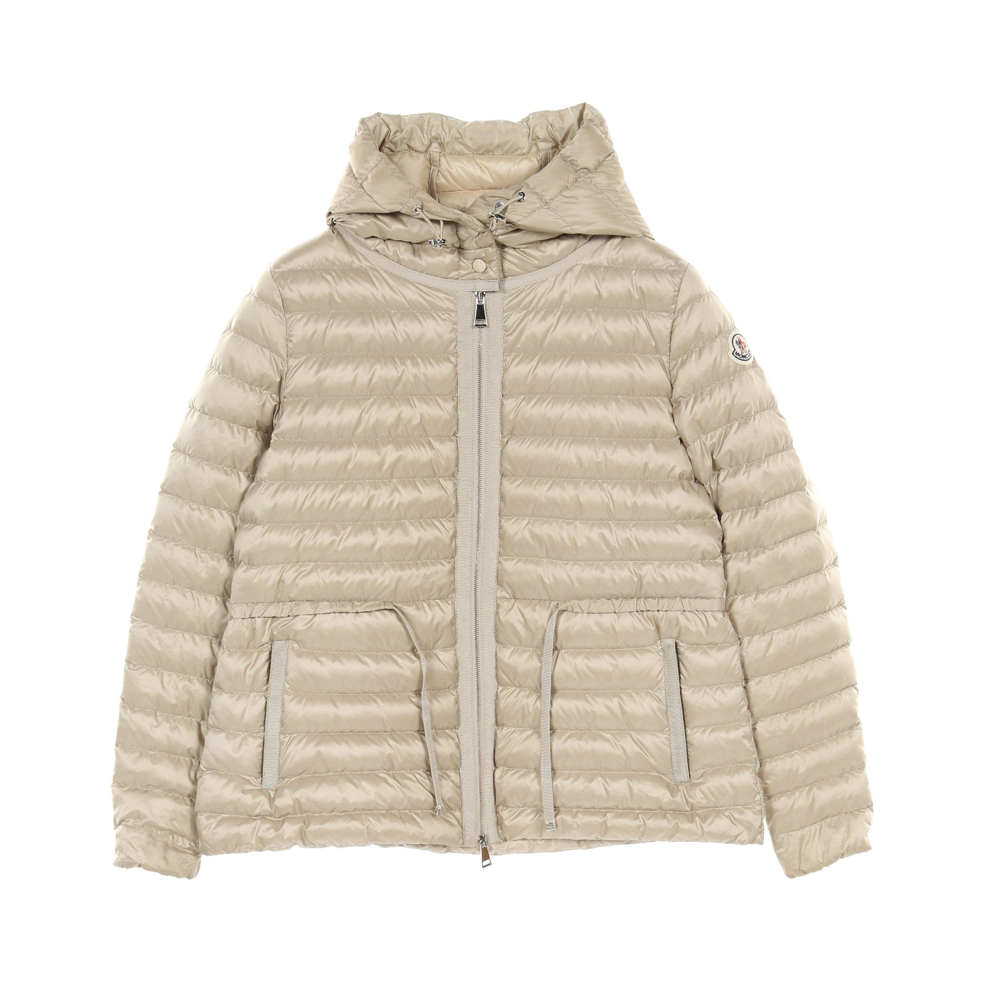 RAIE ライト ダウンジャケット ナイロン ベージュ フード付き モンクレール アウター MONCLER