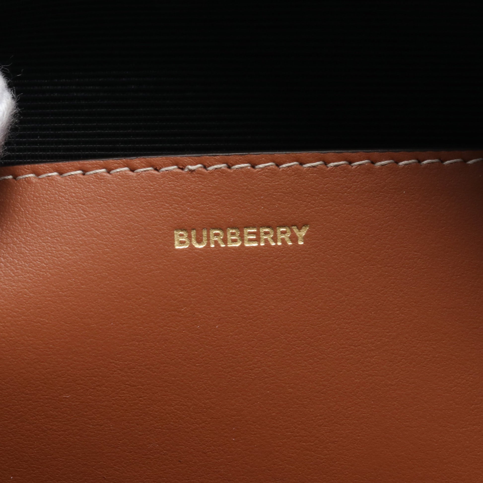 コスメポーチ チェック PVC レザー ベージュ ブラウン マルチカラー バーバリー 財布・小物 BURBERRY