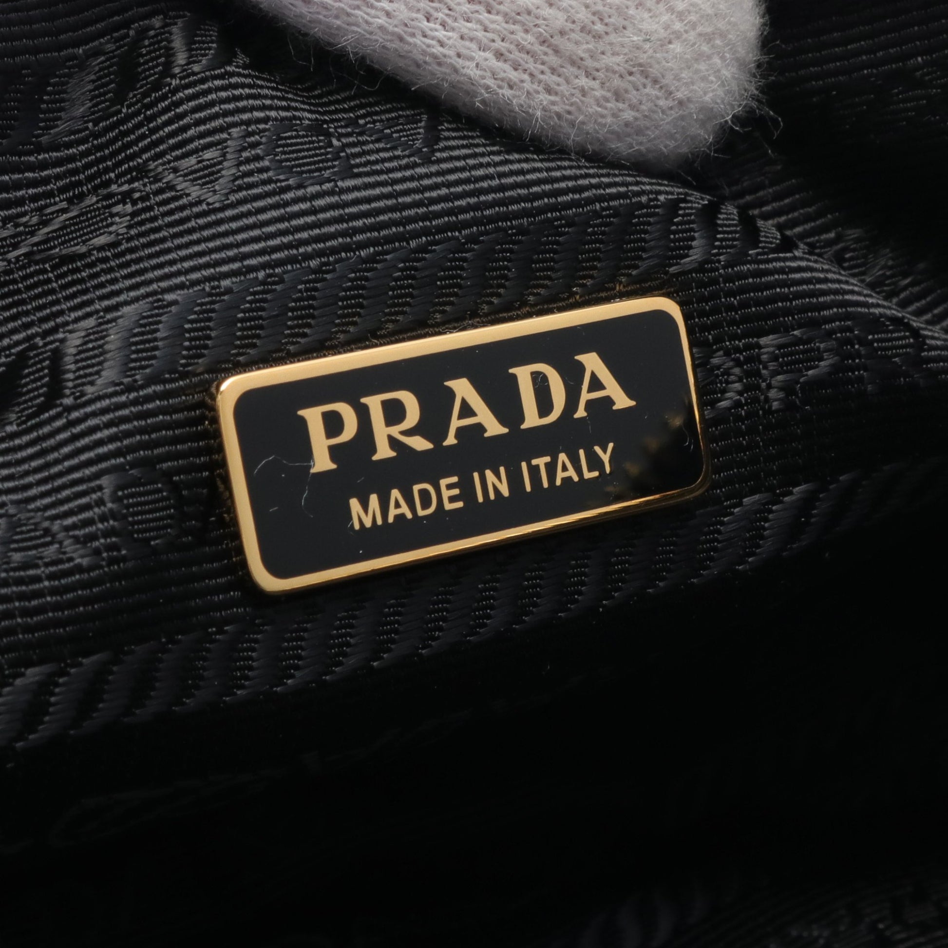 ワンショルダーバッグ ナイロン レザー ブラック プラダ バッグ PRADA