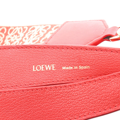 ルナ ショルダーバッグ レザー レッド ロエベ バッグ LOEWE