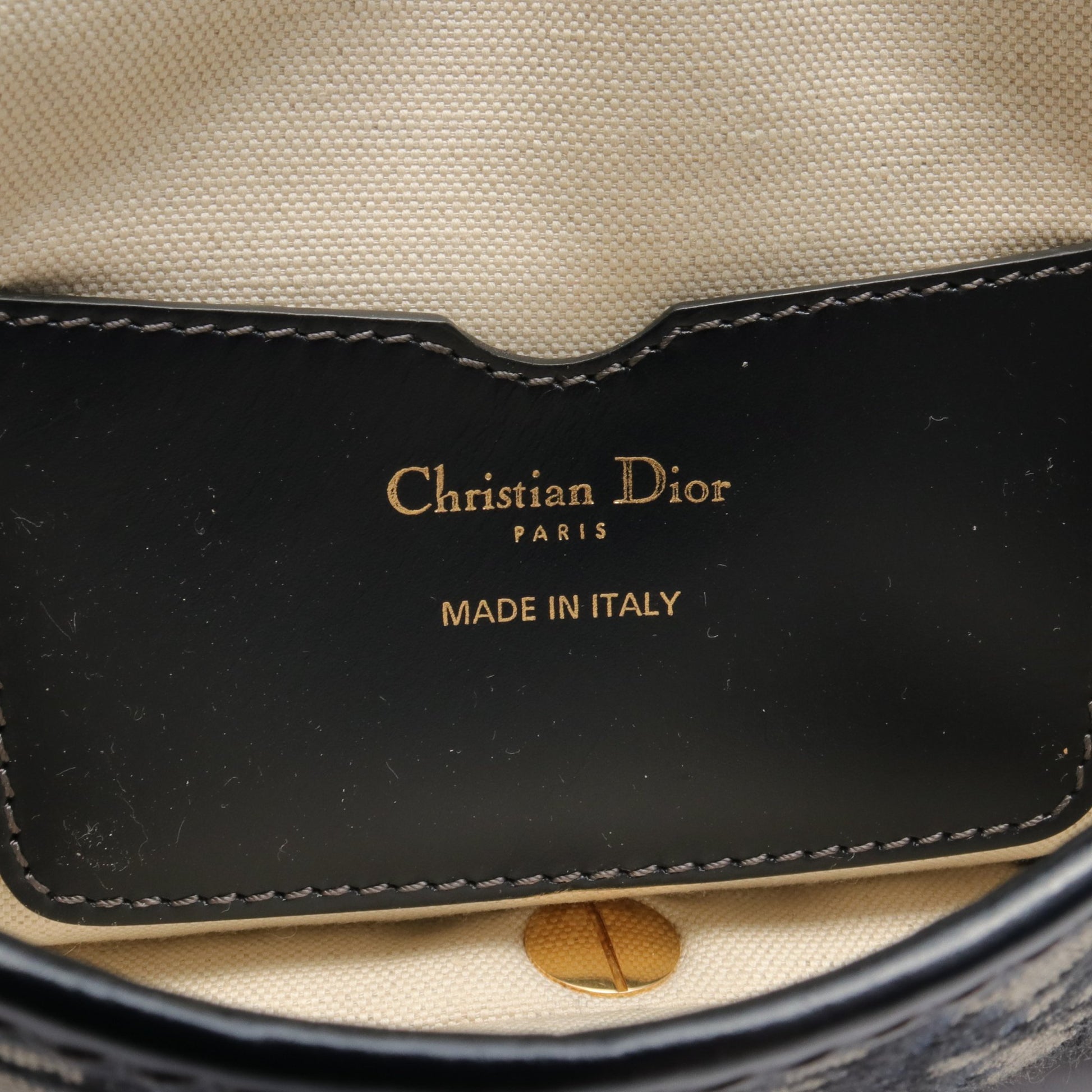 CDロゴ トロッター ショルダーバッグ キャンバス レザー ネイビー ベージュ クリスチャンディオール バッグ Christian Dior