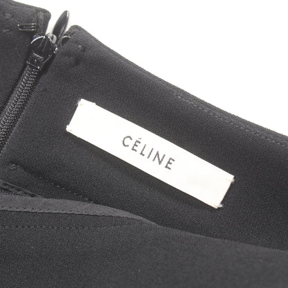 スカート ビスコース ブラック 切替 セリーヌ ボトムス CELINE