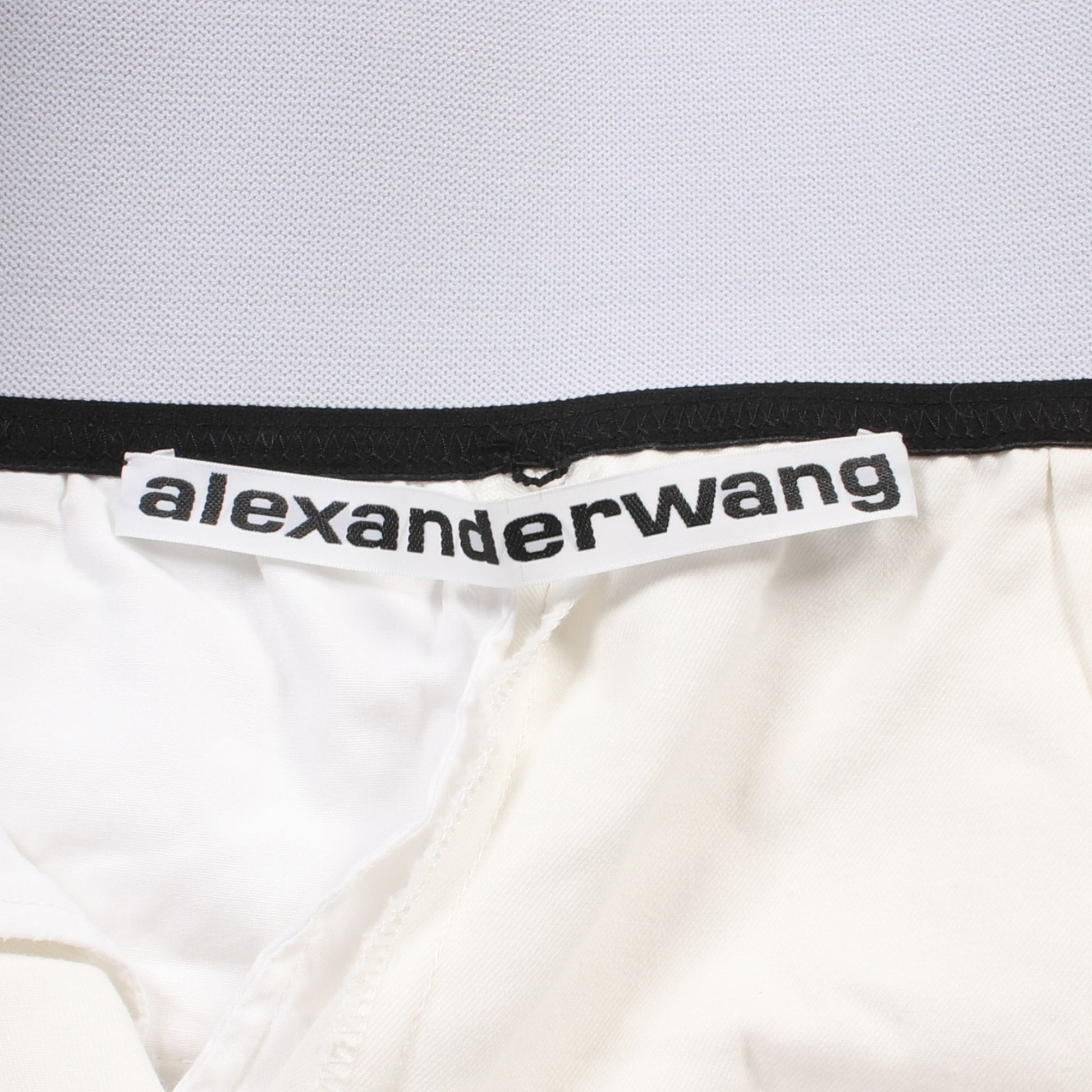 Carrot Trousers パンツ コットン ナイロン ホワイト アレキサンダーワン ボトムス ALEXANDER WANG