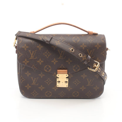 ポシェット メティス MM モノグラム ハンドバッグ PVC レザー ブラウン 2WAY ルイヴィトン バッグ LOUIS VUITTON